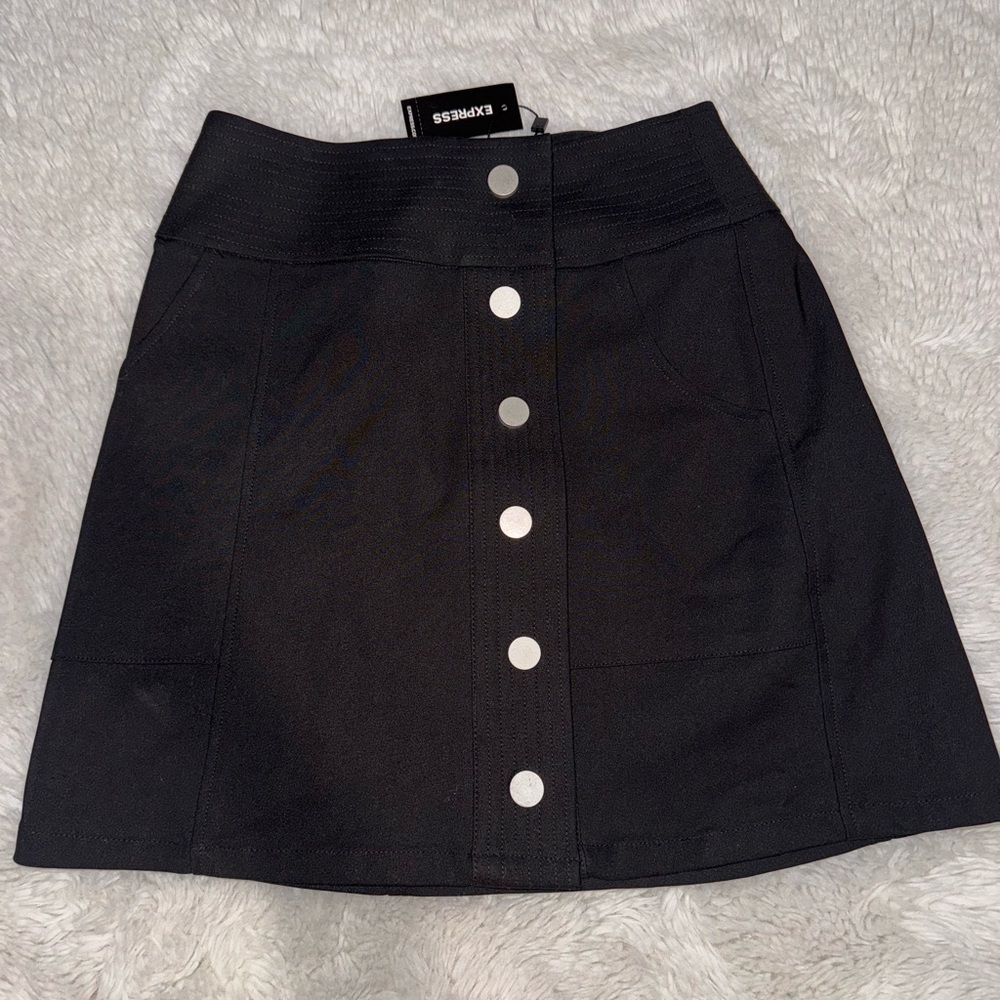 Express Black Skirt XXS